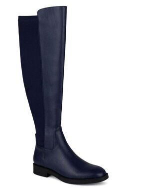 Ninety Union Crush Stretch Riding Boot - Navy - Size 10